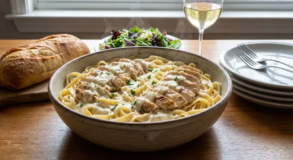Chicken Alfredo (Serves 4 - 6)
