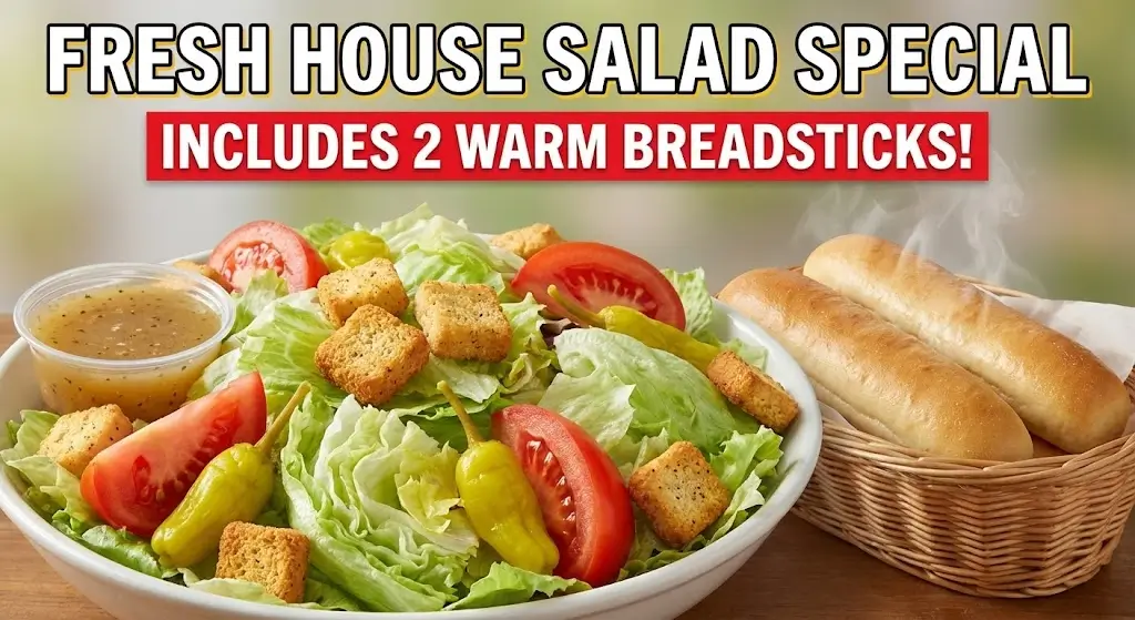 Fresh House Salad Special: A Crisp and Flavorful Favorite