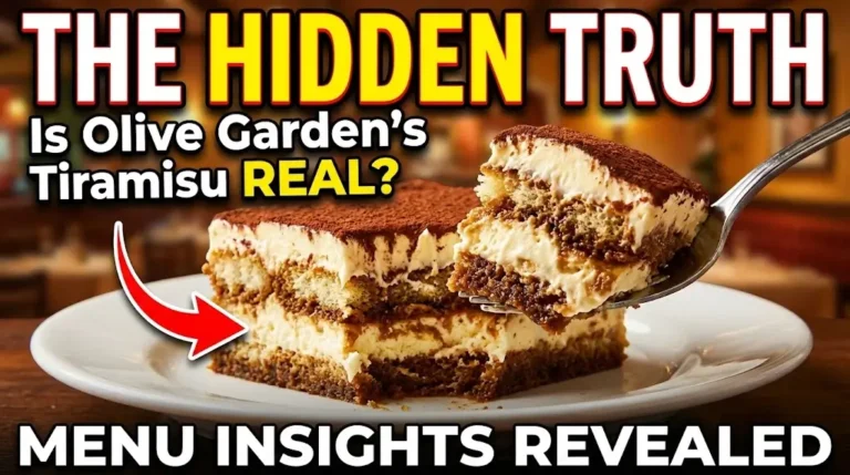 Olive Garden Tiramisu Menu Insights: Dessert Cost, Calories per Slice & Overview