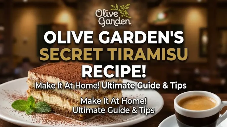 Ultimate Olive Garden Tiramisu Guide: Cost, Calories & What to Know