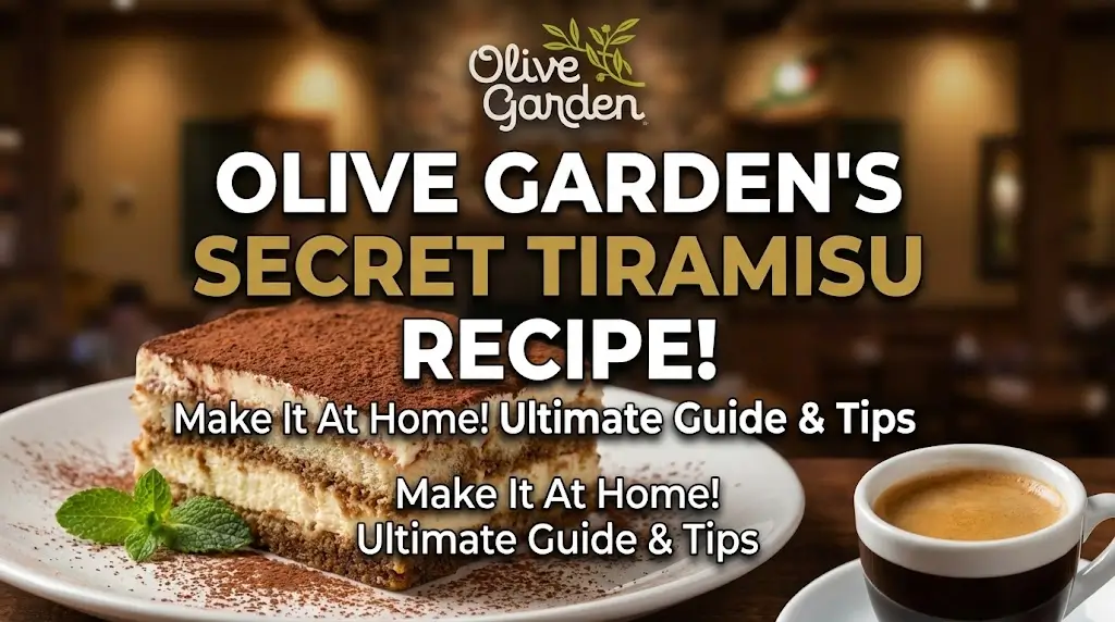 Ultimate Olive Garden Tiramisu Guide: Cost, Calories & What to Know